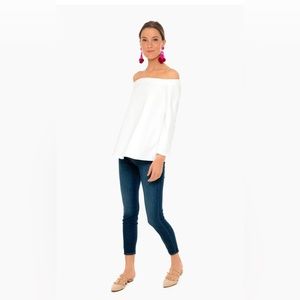 Tuckernuck White Off-Shoulder Top